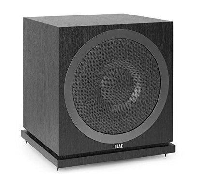 ELAC Debut 2.0 SUB3010 400 Watt Powered Subwoofer, Black SUB3010-BK Refurbished