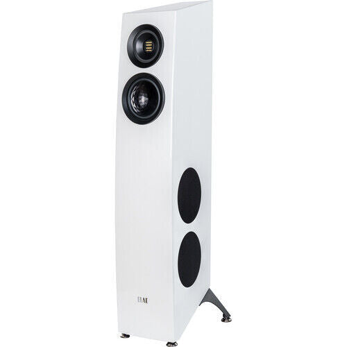 ELAC Concentro S 507 Floorstanding Speaker (White High Gloss, Single)