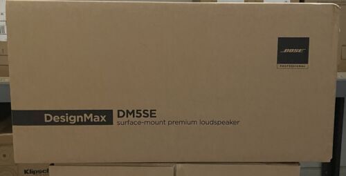 Bose Pro DesignMax DM5SE Surface Mounted Speakers Pair Black 829705-0110