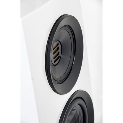 ELAC Concentro S 507 Floorstanding Speaker (White High Gloss, Single)