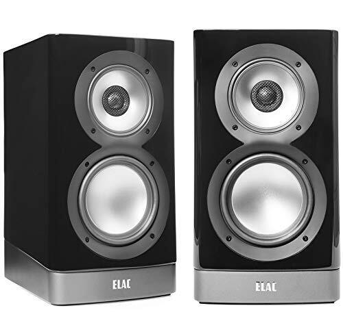 Elac ARB51-GB Navis Premium Powered Bookshelf Speakers - (Pair) Gloss Black