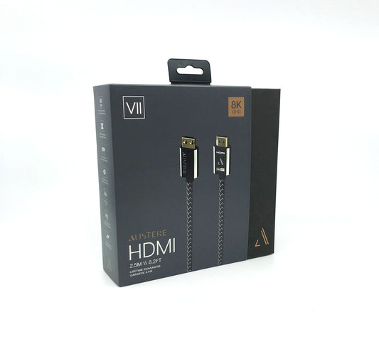 Austere 7S8KHD125M VII Series 8K HDMI 2.1 Cable - 2.5m