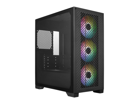 Cooler Master Elite 301 Micro-ATX High Airflow PC Case  - Black - E301-KGNN-S00