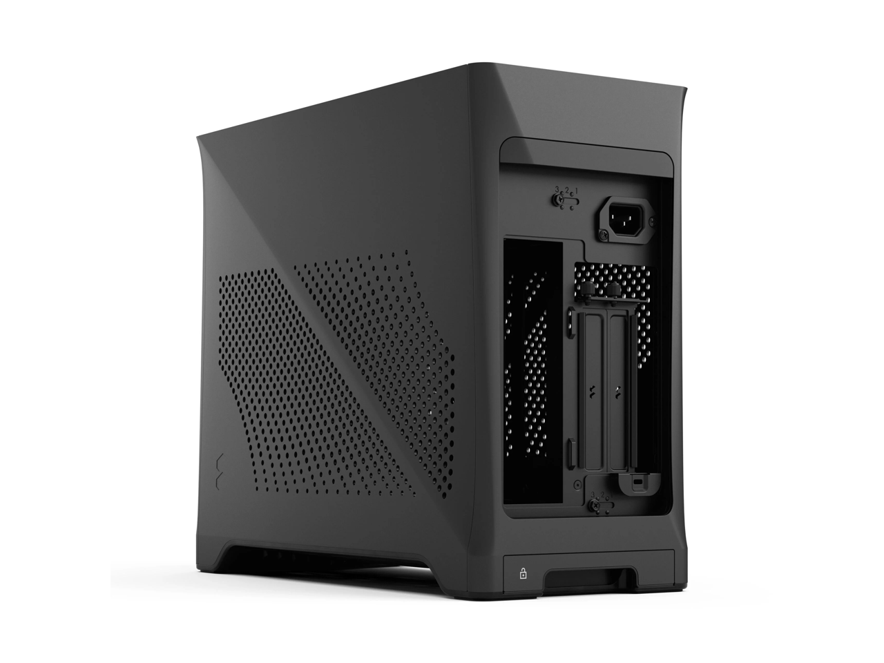 Fractal Design Era 2 Charcoal Gray Anodized Aluminum/Steel Mini-ITX Compact