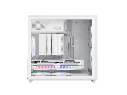 GAMEMAX F36 WH Micro-ATX Gaming Case-White