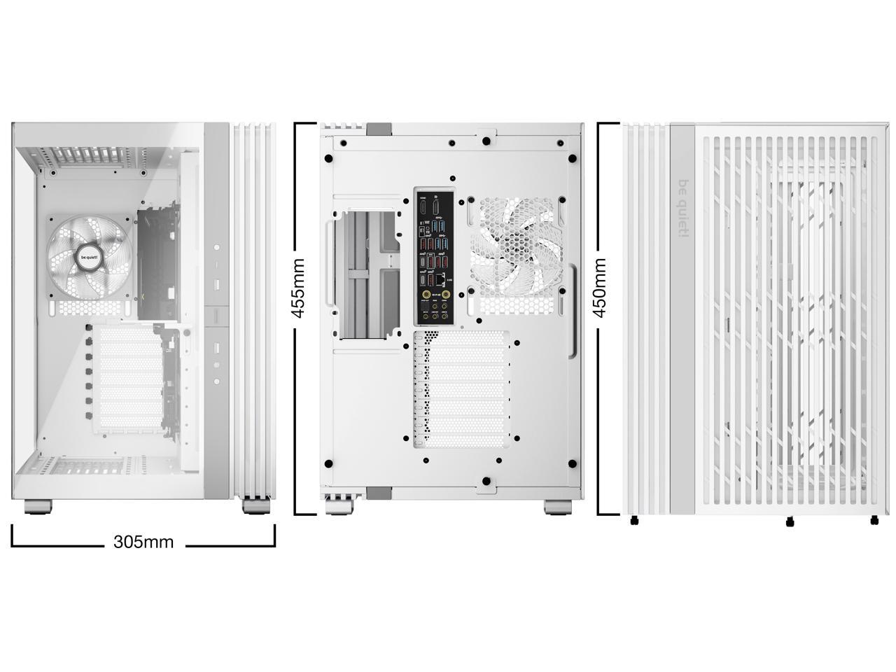 be quiet! Light Base 600 LX PC Case | White | BGW68