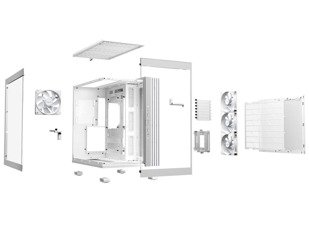 be quiet! Light Base 600 LX PC Case | White | BGW68