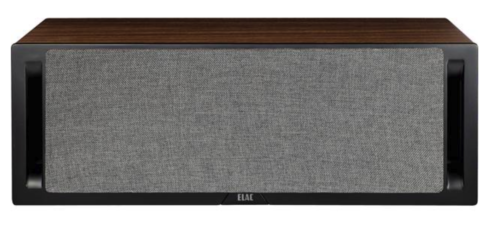 ELAC Debut Reference DCR52 2-Way Center Channel Speaker DCR52-BK (Black/Walnut)