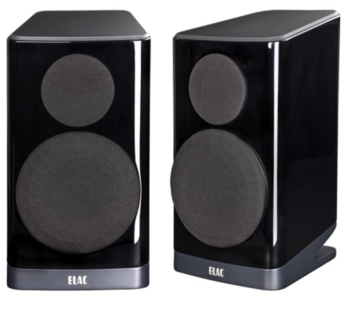 ELAC VBS403-GB Vela 2-Way Bookshelf Speakers - (Pair) Gloss Black