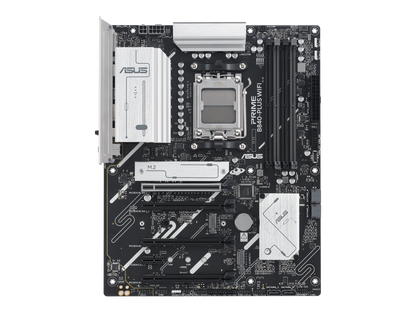 ASUS PRIME B840-PLUS WIFI AMD AM5 B840 ATX motherboard, Advanced AI Ready, DDR5, PCIe 4.0, 3x M.2, Wi-Fi 6E, 2.5Gb LAN, DisplayPort, HDMI, USB 10Gbps Type-A & Type-C, BIOS FlashBack, Aura Sync RGB