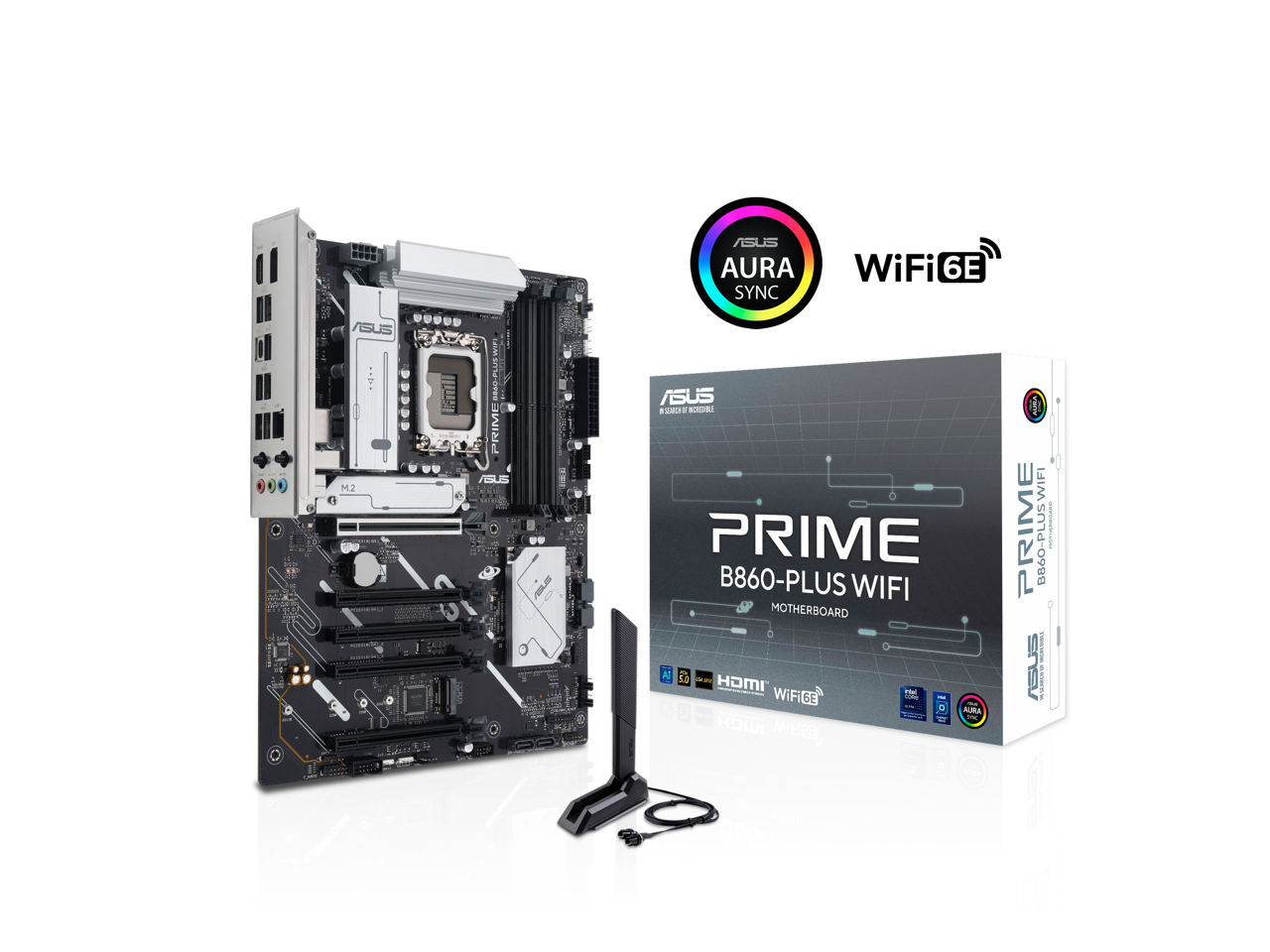 ASUS PRIME B860-PLUS WIFI B860 LGA 1851 ATX motherboard, Intel Core Ultra Series