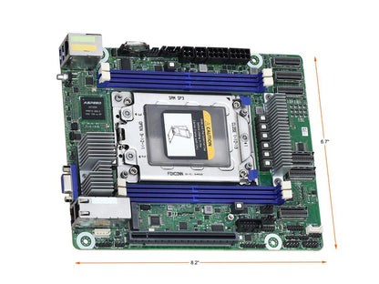 AsRock Rack ROMED4ID-2T Proprietary (Deep mini-ITX) Server Motherboard