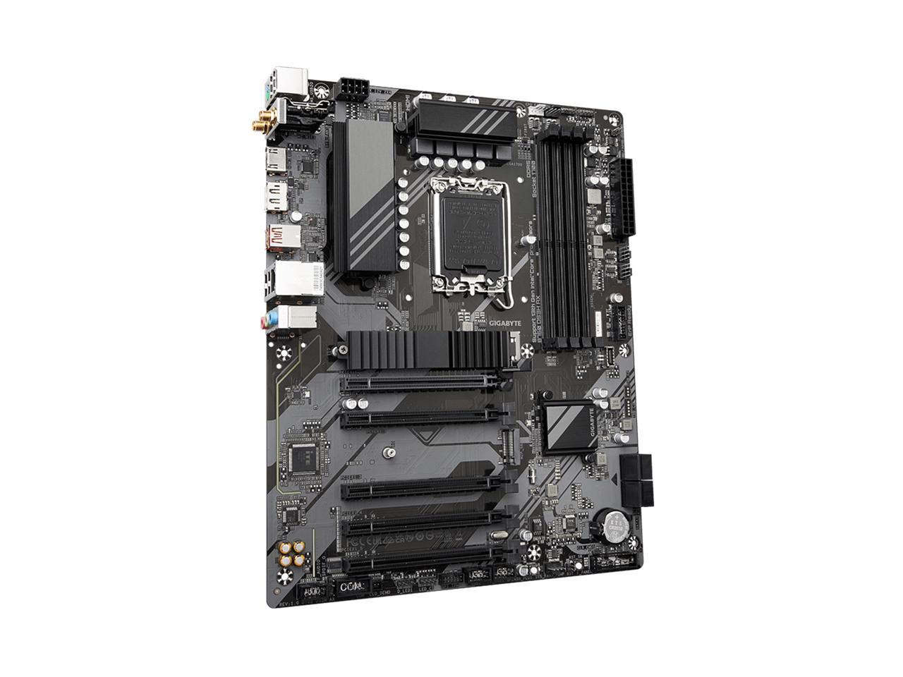 GIGABYTE B760 DS3H AX LGA 1700 Intel B760 ATX Motherboard with DDR5, 2x M.2