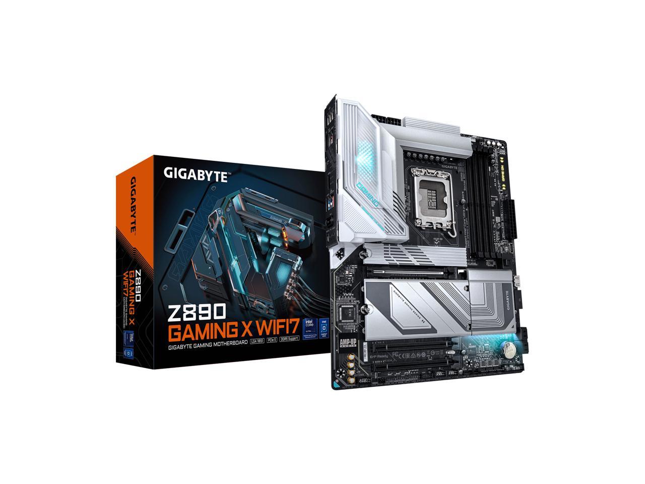 GIGABYTE Z890 GAMING X WIFI7 Ultra Core (Series 2) LGA 1851, ATX, DDR5, 4x M.2,