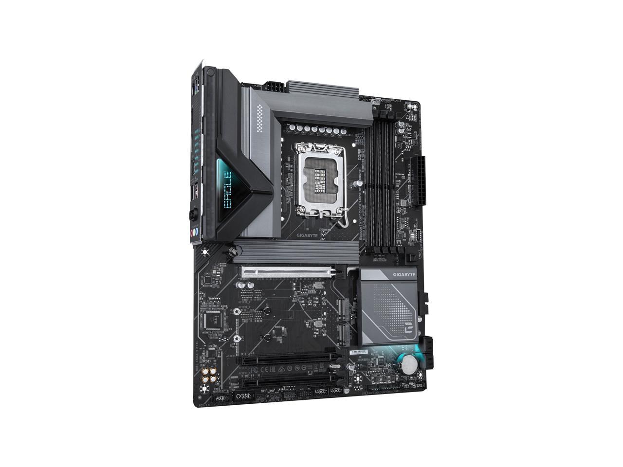 GIGABYTE B860 EAGLE WIFI6E Intel Core Ultra (Series 2) LGA 1851 Motherboard, ATX, DDR5, 3x M.2, PCIe 5.0, USB-C, WIFI6E, 2.5GbE LAN, EZ-Latch