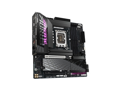 GIGABYTE B860M AORUS ELITE WIFI6E Intel Core Ultra (Series 2) LGA 1851 Motherboard, mATX, DDR5, 3x M.2, PCIe 5.0, USB-C, WIFI6E, 2.5GbE LAN, EZ-Latch