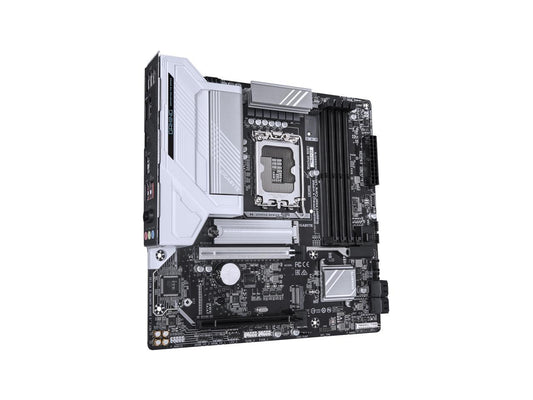 GIGABYTE B860M GAMING X WIFI6E Intel Core Ultra (Series 2) LGA 1851 Motherboard, mATX, DDR5, 2x M.2, PCIe 5.0, USB-C, WIFI6E, 2.5GbE LAN, EZ-Latch