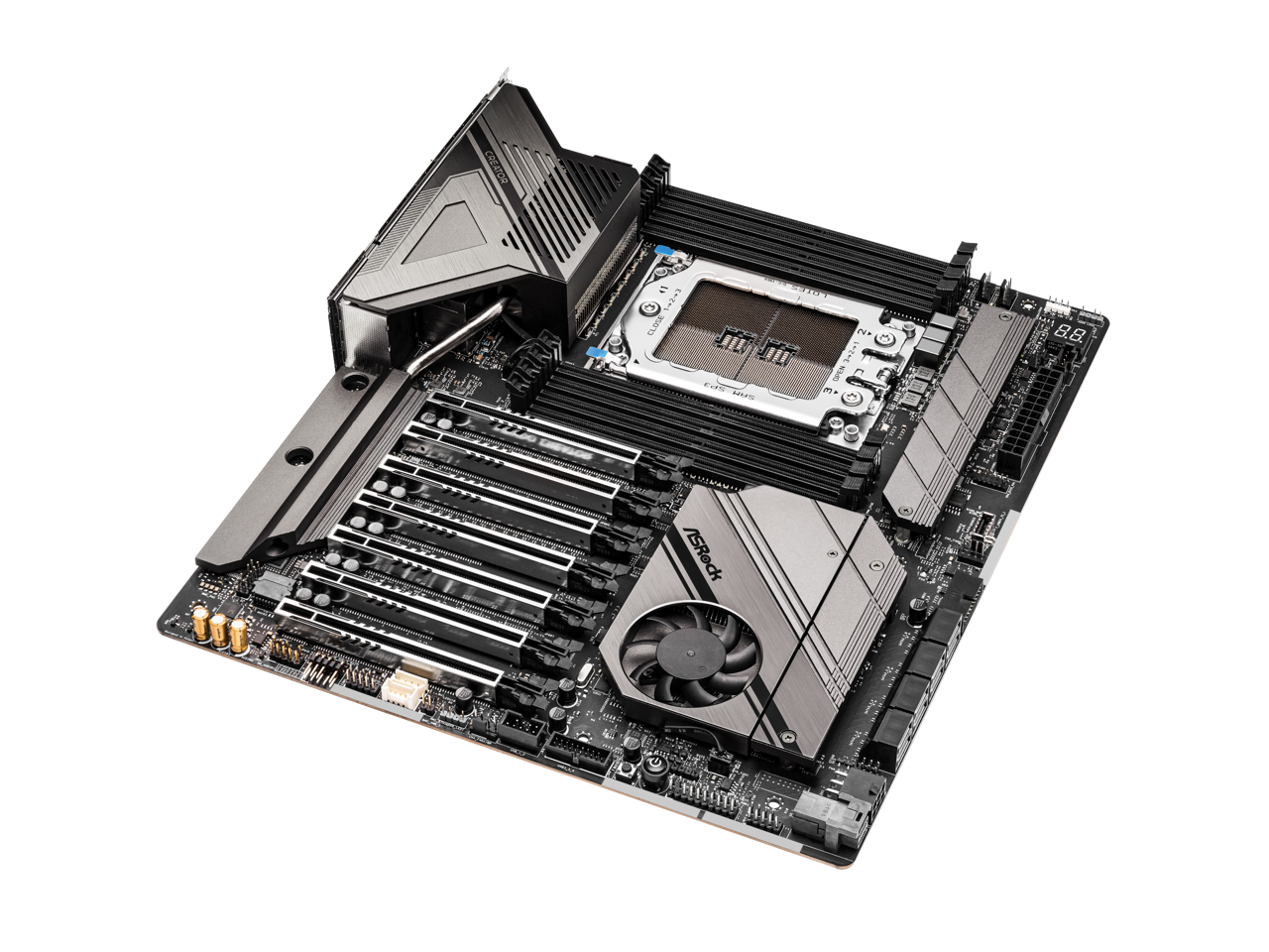 ASRock WRX80 CREATOR R2.0 AMD WRX80 SATA 6Gb/s Extended ATX AMD Motherboard