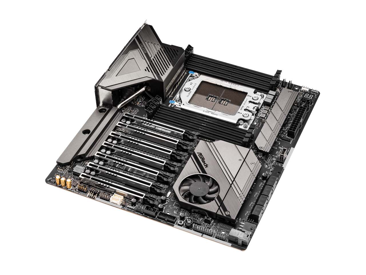 ASRock WRX80 CREATOR R2.0 AMD WRX80 SATA 6Gb/s Extended ATX AMD Motherboard