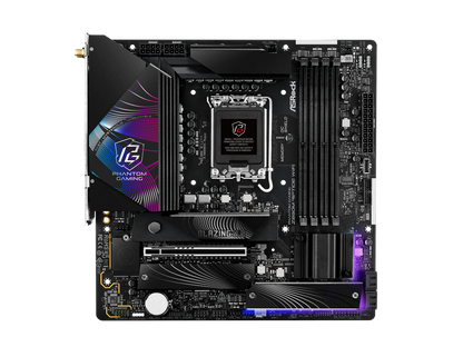 ASRock Z890M Riptide WiFi LGA 1851 Intel Z890 SATA 6Gb/s Micro ATX Motherboard