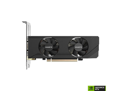 GIGABYTE GeForce RTX 3050 OC Low Profile 6G Graphics Card, 2x WINDFORCE Fans