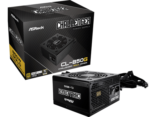 ASRock PG-1300G 1300 W ATX3.1 & PCIe5.1 80 PLUS GOLD Certified Full Modular Power Supply