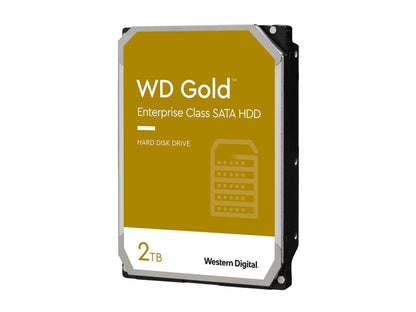 WD Gold 2TB Enterprise Class Hard Disk Drive - 7200 RPM Class SATA 6Gb/s 128MB