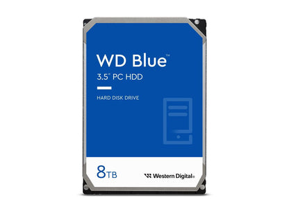 WD Blue 8TB Desktop Hard Disk Drive - 5640 RPM SATA 6Gb/s 256MB Cache