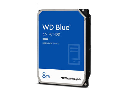 WD Blue 8TB Desktop Hard Disk Drive - 5640 RPM SATA 6Gb/s 256MB Cache