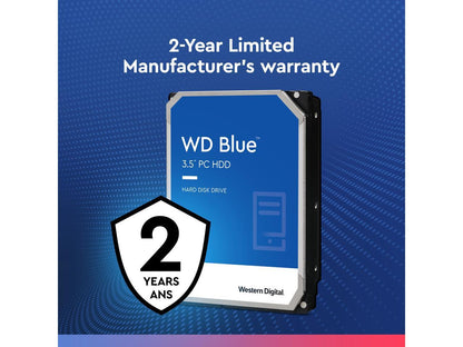 WD Blue 8TB Desktop Hard Disk Drive - 5640 RPM SATA 6Gb/s 256MB Cache