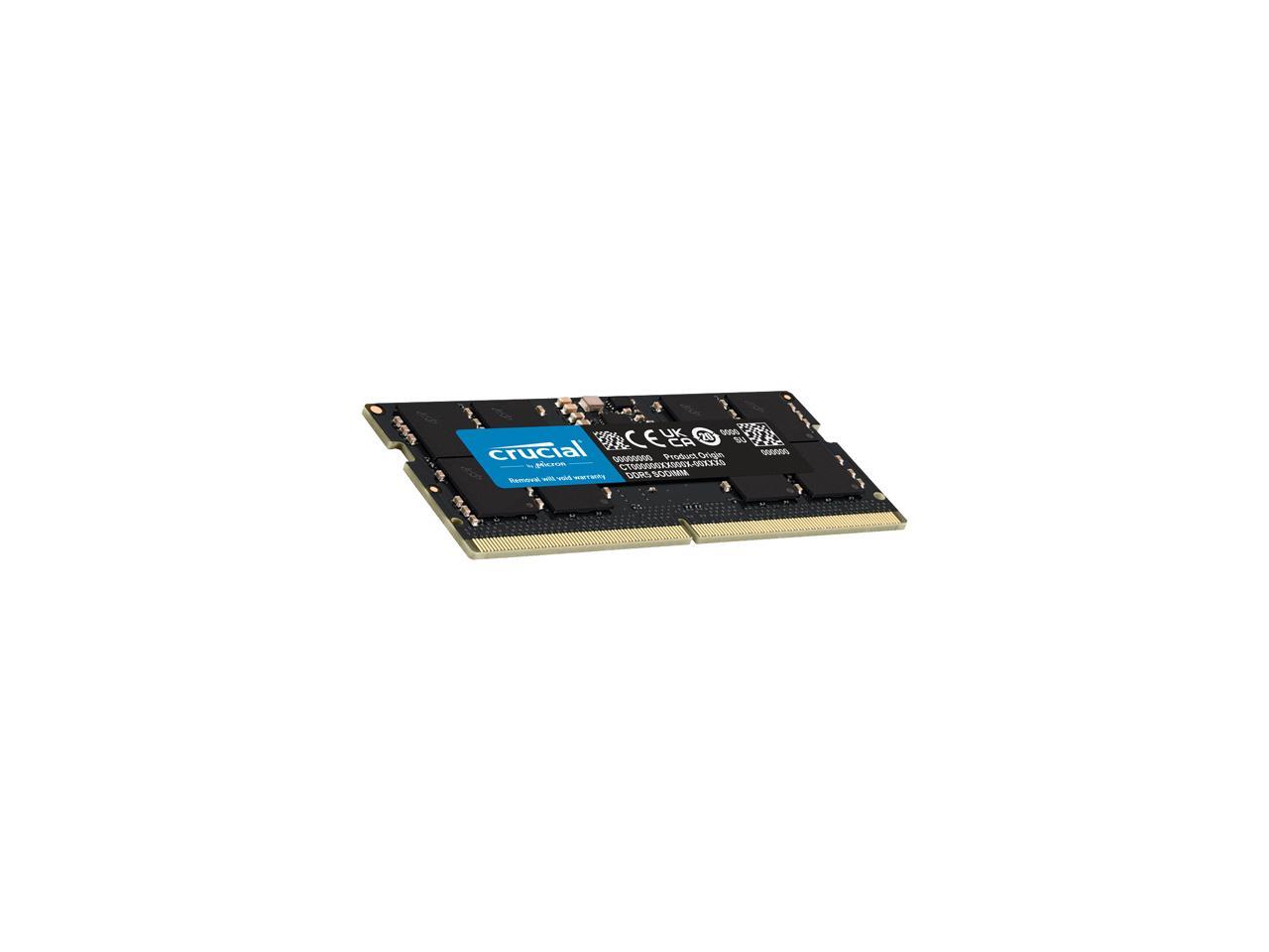 Crucial 16GB 262-Pin DDR5 SO-DIMM DDR5 5600 Laptop Memory