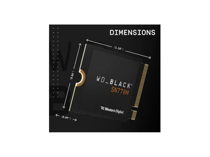 WD_BLACK 2TB SN770M M.2 2230 NVMe SSD for Handheld Gaming Devices