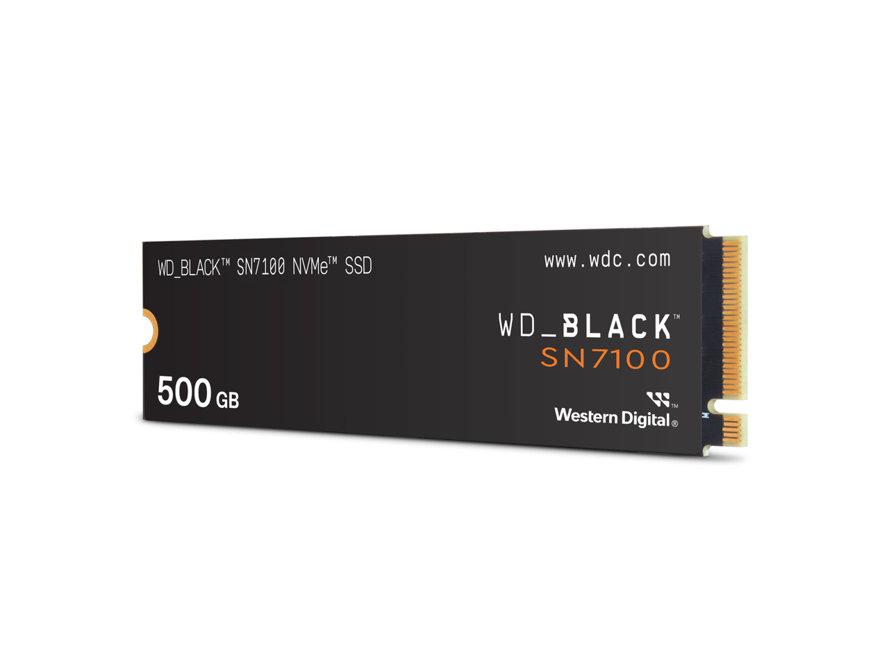 WD_BLACK SN7100 M.2 2280 500GB PCI-Express 4.0 x4 TLC 3D NAND Internal Solid