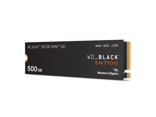 WD_BLACK SN7100 M.2 2280 500GB PCI-Express 4.0 x4 TLC 3D NAND Internal Solid