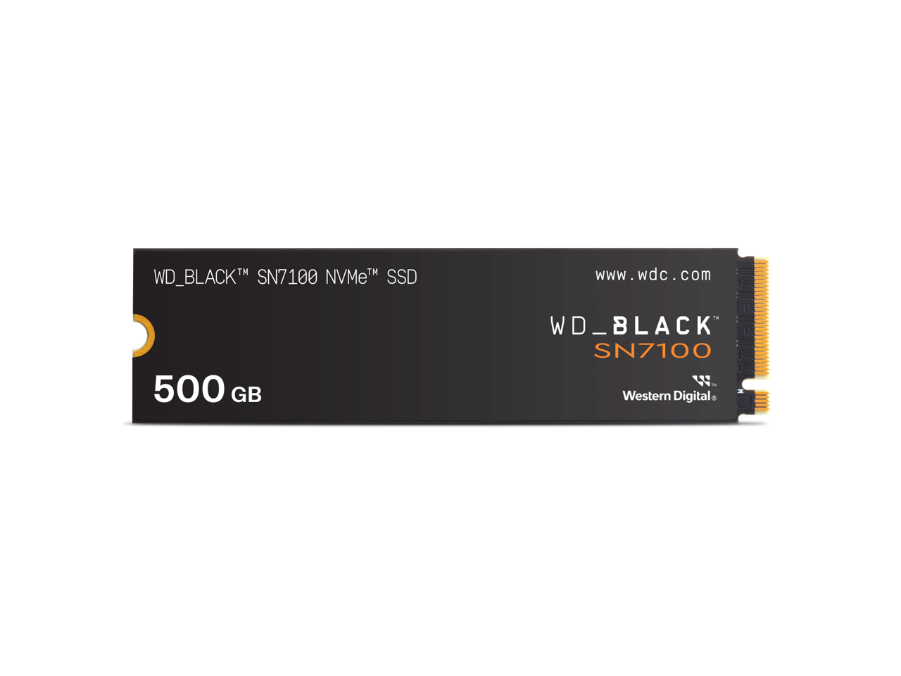 WD_BLACK SN7100 M.2 2280 500GB PCI-Express 4.0 x4 TLC 3D NAND Internal Solid