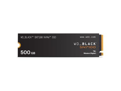 WD_BLACK SN7100 M.2 2280 500GB PCI-Express 4.0 x4 TLC 3D NAND Internal Solid