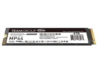 Team Group MP44 M.2 2280 4TB PCIe 4.0 x4 with NVMe Laptop & Desktop