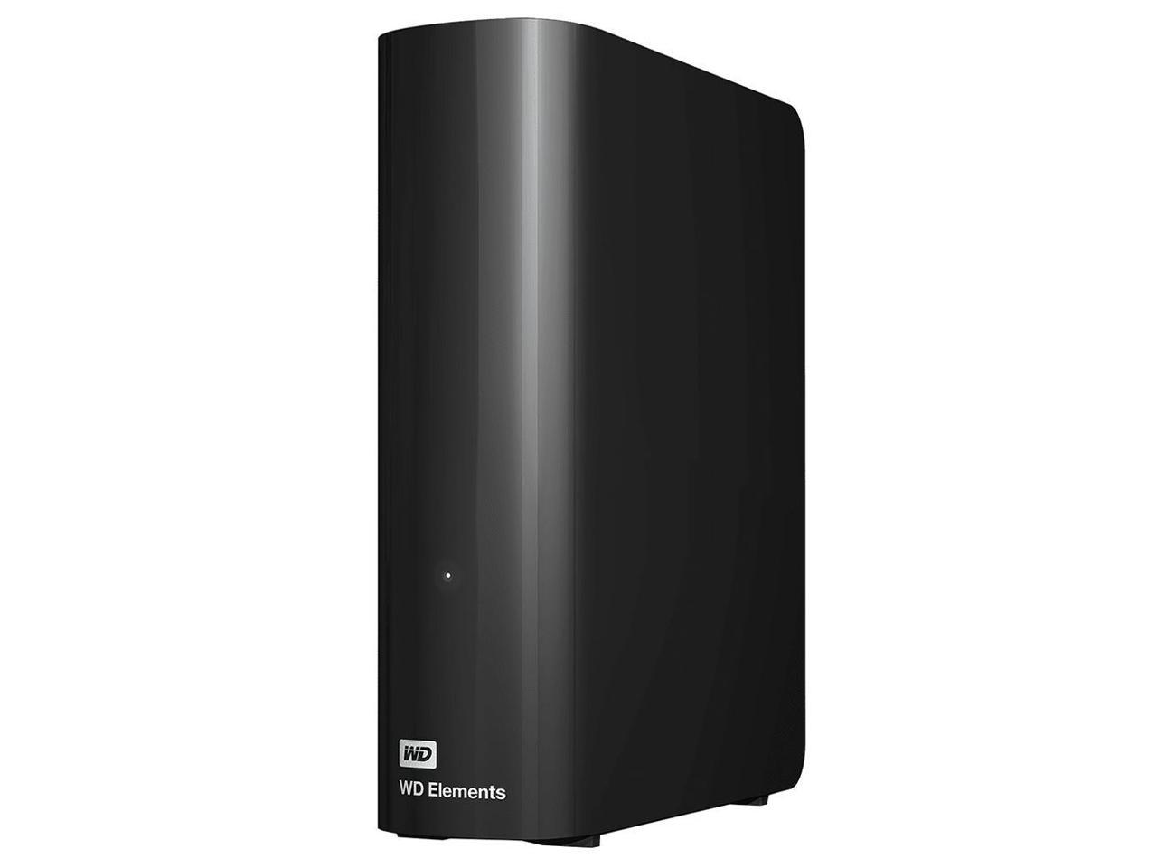 WD Elements 12TB USB 3.0 Desktop External Hard Drive WDBWLG0120HBK-NESN