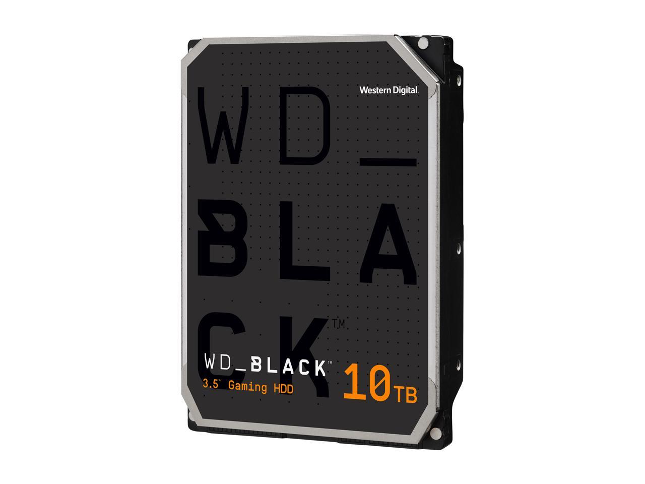 WD Black WD101FZBX 10TB 7200 RPM 256MB Cache SATA 6.0Gb/s 3.5" Hard Drives