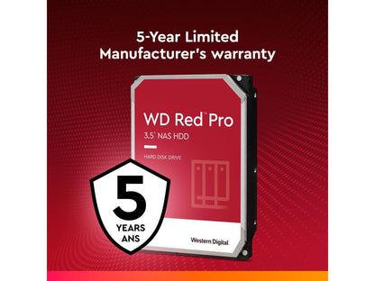 WD Red Pro WD221KFGX 22TB 7200 RPM 512MB Cache SATA 6.0Gb/s 3.5" Internal