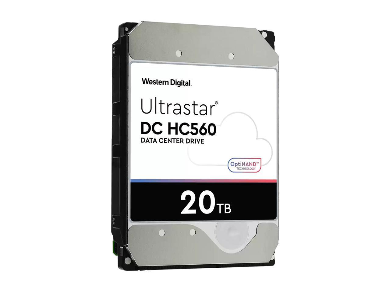 WD Ultrastar DC HC560 0F38785 20TB Hard Drive 512MB Cache 7200 RPM SATA 6.0Gb/s