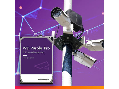 WD Purple Pro WD142PURP 14TB 7200 RPM 512MB Cache SATA 3.5"