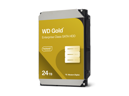 Western Digital 24TB WD Gold Enterprise Class SATA Internal Hard Drive HDD -