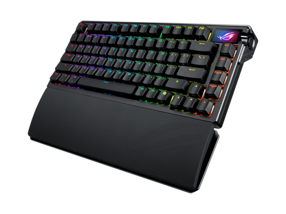 ASUS ROG Azoth Extreme 75 Custom Gaming Keyboard, Aluminum Chassis, Carbon Fiber