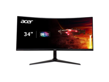 Acer Nitro XZ342CU V3bmiiphx 34" 1500R 21:9 Curved QHD (3440 x 1440) AMD