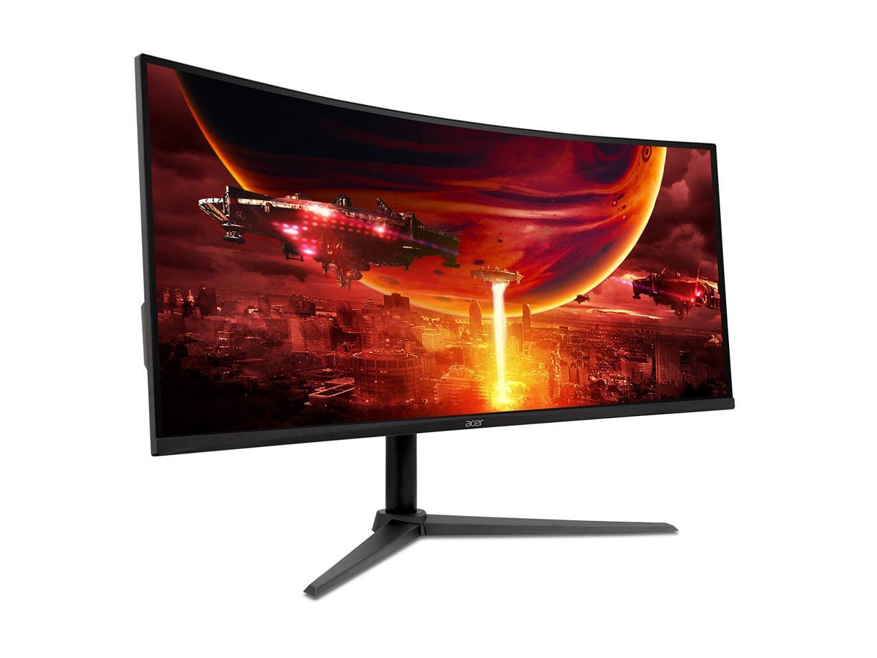 Acer Nitro XZ342CU V3bmiiphx 34" 1500R 21:9 Curved QHD (3440 x 1440) AMD