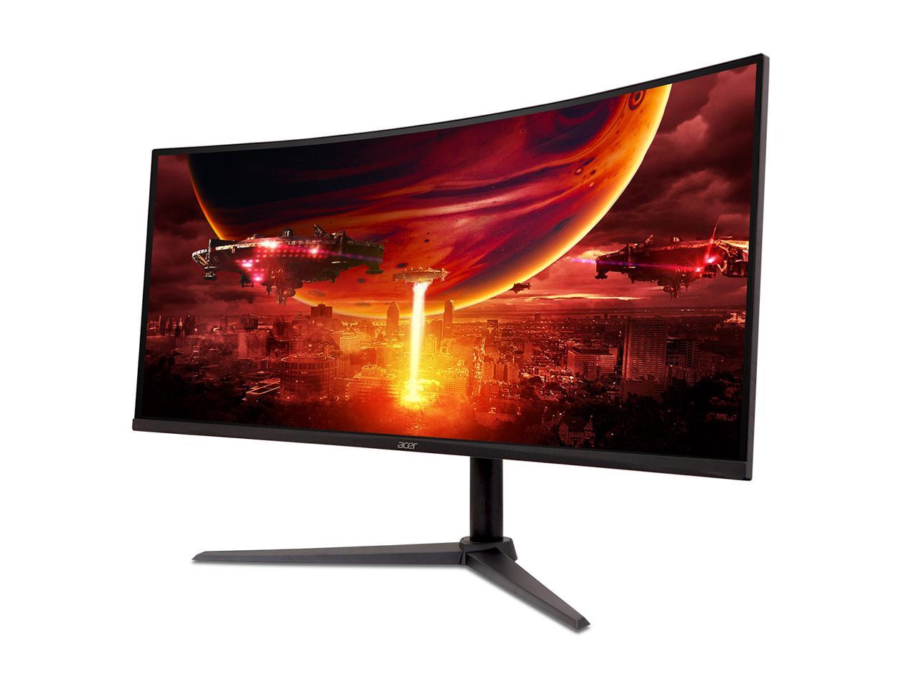 Acer Nitro XZ342CU V3bmiiphx 34" 1500R 21:9 Curved QHD (3440 x 1440) AMD