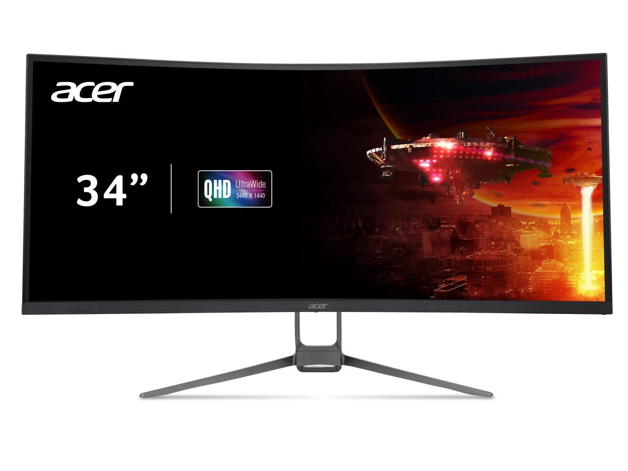 Acer Nitro EDA343CUR J0bmiippx 34" 1000R 21:9 Curved QHD (3440 x 1440) FreeSync