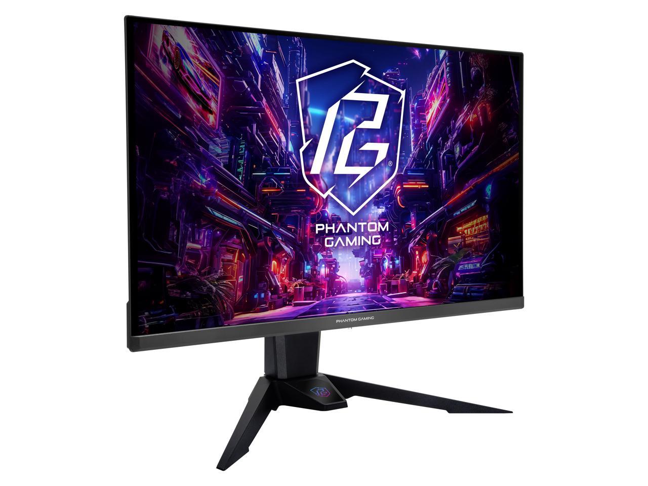 ASRock Phantom Gaming 27" 360Hz 0.03ms OLED QHD 2560 x 1440 (2K) Gaming Monitor,