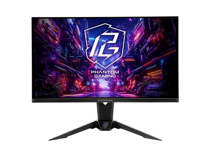 ASRock Phantom Gaming 27" 360Hz 0.03ms OLED QHD 2560 x 1440 (2K) Gaming Monitor,